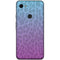 Cheetah Print Purple and Blue Google Pixel 3a Skin